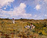 William Merritt Chase Shinnecock Landscape painting